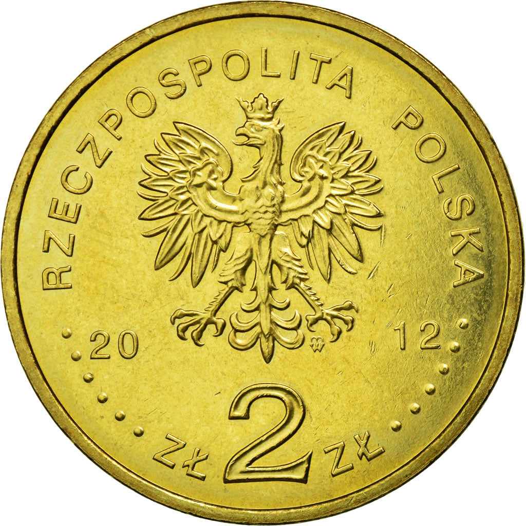 Moneta, Polonia, London Olympics, 2012; Polish Team, 2 Zlote, 2012, Warsaw, BB+