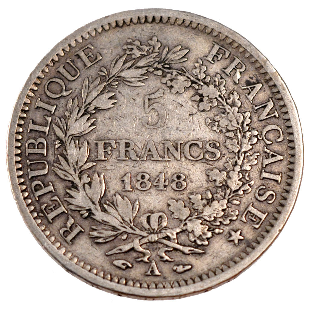 IIème République, 5 Francs Hercule