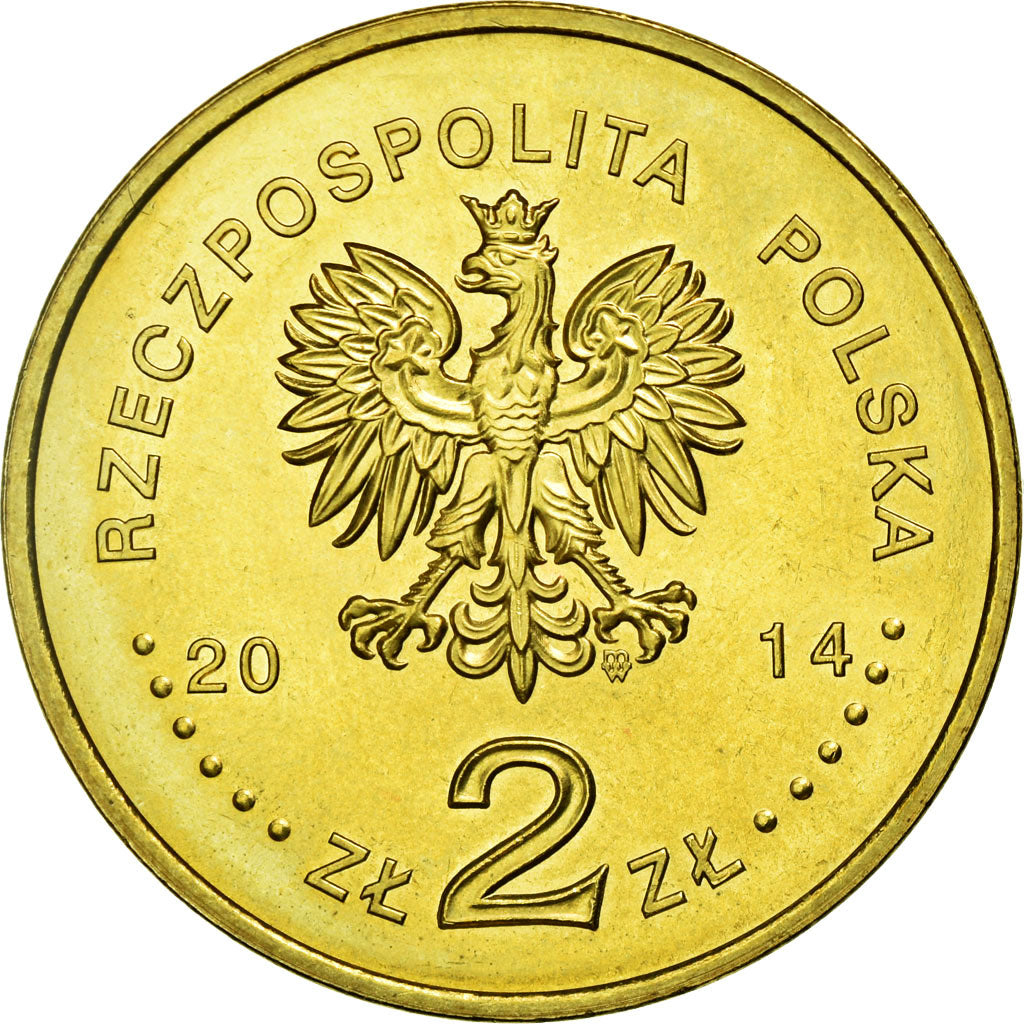 Moneta, Polonia, canonization of jean paul 2, 2 Zlote, 2014, Warsaw, SPL-