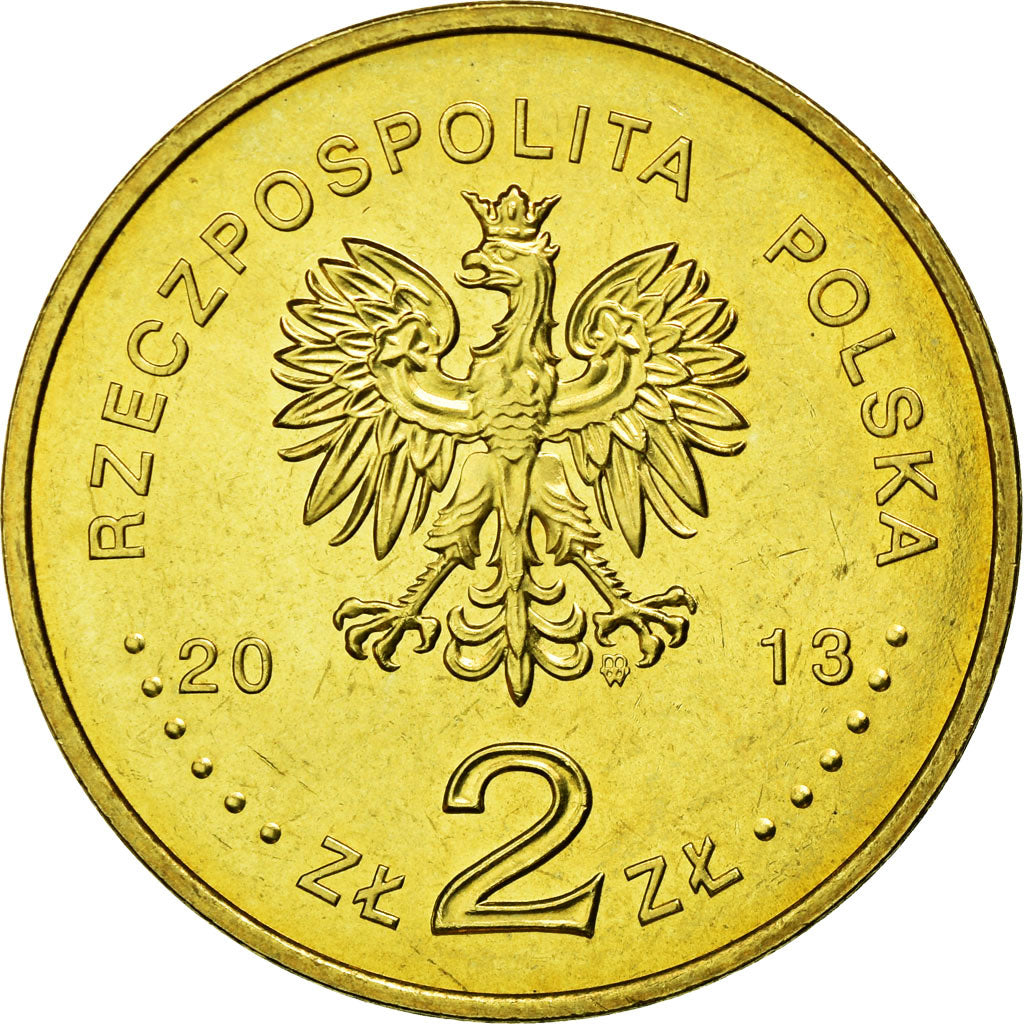 Moneda, Polonia, 200th Anniversary of the Birth of Hipolit Cegielski, 2 Zlotych