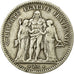 Moneta, Francia, Hercule, 5 Francs, 1849, Bordeaux, BB, Argento, KM:756.4