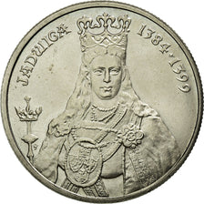 Moneda, Polonia, Queen Jadwiga 1384-1399, 100 Zlotych, 1988, Warsaw, MBC, Cobre