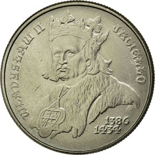 Moneda, Polonia, Bust of King Wladyslaw, 500 Zlotych, 1989, Warsaw, MBC+, Cobre