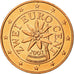 Österreich, 2 Euro Cent, 2002, UNZ, Copper Plated Steel, KM:3083