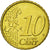 Belgium, 10 Euro Cent, 1999, MS(63), Brass, KM:227
