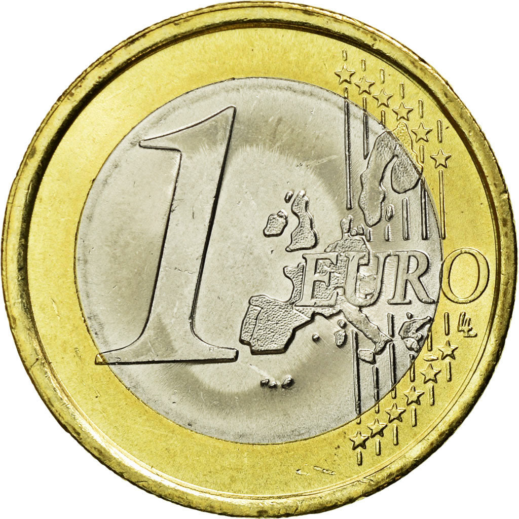 Italy, Euro, 2002, AU(55-58), Bi-Metallic, KM:216