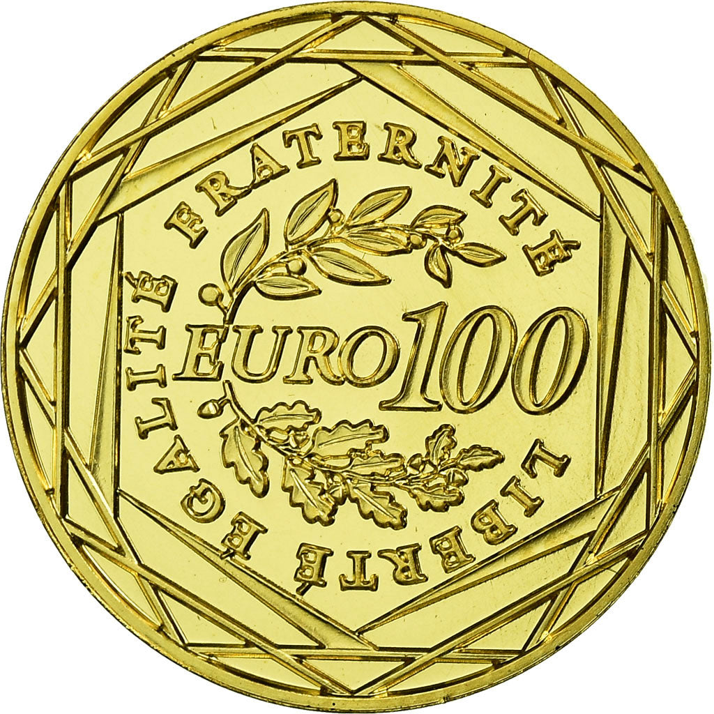 Coin, France, 100 Euro, 2008, MS(65-70), Gold, Gadoury:3