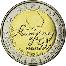 Slovénie, 2 Euro, 2007, SUP, Bi-Metallic, KM:75