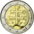 Eslováquia, 2 Euro, 2009, AU(55-58), Bimetálico, KM:102