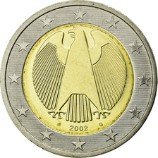 République fédérale allemande, 2 Euro, 2002, TTB, Bi-Metallic, KM:214