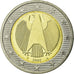 République fédérale allemande, 2 Euro, 2002, TTB, Bi-Metallic, KM:214