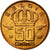Moneda, Bélgica, Baudouin I, 50 Centimes, 1998, SC, Bronce, KM:149.1