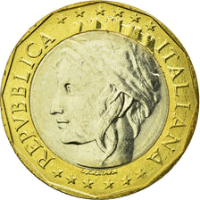 Münze, Italien, European Union, 1000 Lire, 1997, Rome, UNZ, Bi-Metallic, KM:194