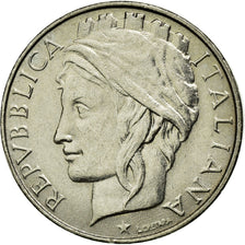 Coin, Italy, 50 Lire, 1996, Rome, EF(40-45), Copper-nickel, KM:183