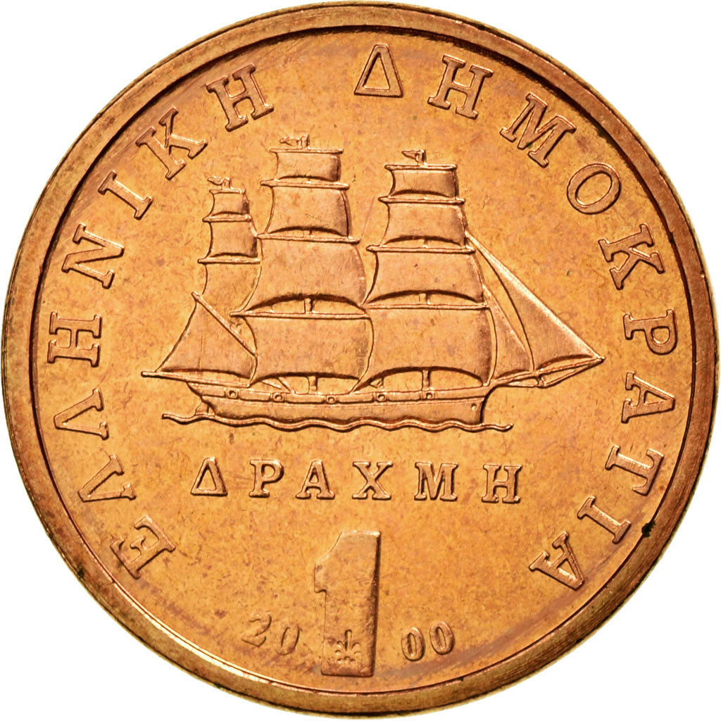 Münze, Griechenland, Lascarina Bouboulina, 1783-1825, Drachma, 2000, Athens