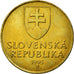 Moneda, Eslovaquia, 10 Koruna, 1995, MBC, Aluminio - bronce, KM:11
