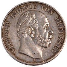 GERMAN STATES, Thaler, 1871, Berlin, KM #500, EF(40-45), Silver, 18.57