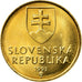 Coin, Slovakia, 15th Century of Madonna and Child, Koruna, 1993, AU(50-53)