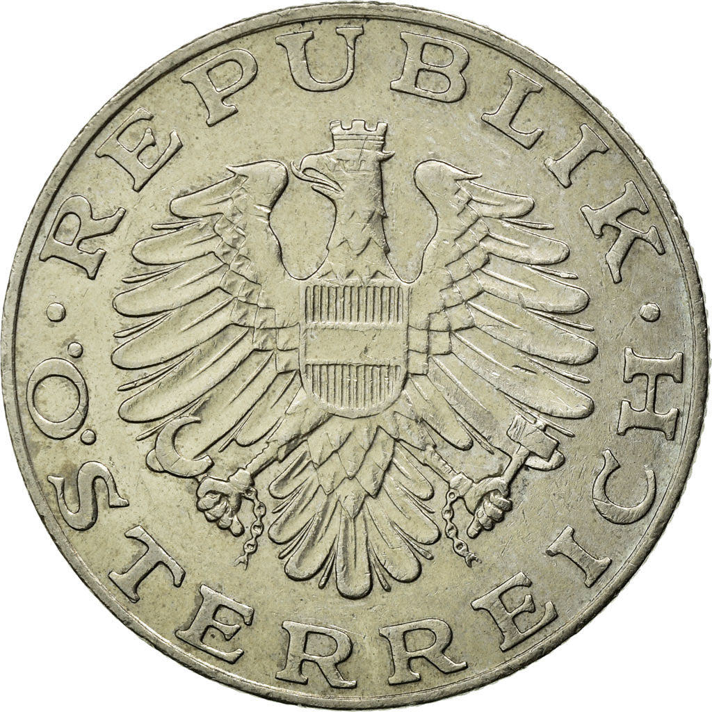 Munten, Oostenrijk, 10 Schilling, 1992, ZF, Copper-Nickel Plated Nickel, KM:2918
