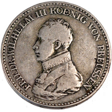 GERMAN STATES, Thaler, 1818, Aurich, KM #396, VF(30-35), Silver, 21.94