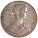 GERMAN STATES, Thaler, 1860, Frankfurt, KM #360, AU(55-58), Silver, 18.51