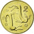 Coin, Cyprus, 2 Cents, 2004, MS(63), Nickel-brass, KM:54.3