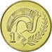 Moneta, Cypr, Cent, 2004, MS(63), Mosiądz niklowy, KM:53.3
