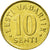 Moeda, Estónia, 10 Senti, 2002, no mint, MS(63), Alumínio-Bronze, KM:22