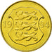 Munten, Estland, 75th Anniversary - Bank of Estonia, 5 Krooni, 1994, UNC-