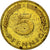 Coin, GERMANY - FEDERAL REPUBLIC, 5 Pfennig, 1998, Karlsruhe, EF(40-45), Brass