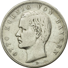Coin, German States, BAVARIA, Otto, 5 Mark, 1903, Munich, VF(30-35), Silver