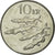 Monnaie, Iceland, 10 Kronur, 2004, TTB, Nickel plated steel, KM:29.1a