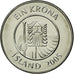 Coin, Iceland, Krona, 2005, AU(55-58), Nickel plated steel, KM:27A