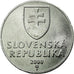 Coin, Slovakia, 20 Halierov, 2000, EF(40-45), Aluminum, KM:18