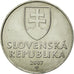 Munten, Slowakije, 2 Koruna, 2007, PR, Nickel plated steel, KM:13