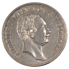 Allemagne, Saxe, Friedrich August III, 3 Mark