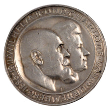 Stati tedeschi, WURTTEMBERG, Wilhelm II, 3 Mark, 1911, Freudenstadt, BB+, Arg...