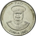 Moneda, Tonga, King Taufa'ahau Tupou IV, 10 Seniti, 2005, EBC, Níquel chapado