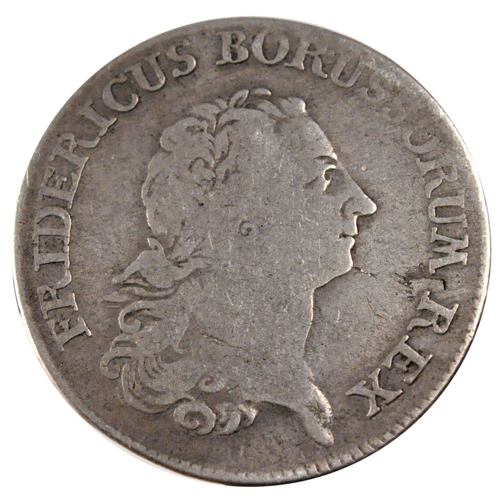 GERMAN STATES, 1/3 Thaler, 1/2 Gulden, 1771, KM #303, VF(20-25), Silver, 7.85
