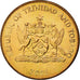 Moneda, TRINIDAD & TOBAGO, Cent, 2005, Franklin Mint, SC, Bronce, KM:29