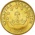 Moeda, Tajiquistão, 50 Drams, 2006, St. Petersburg, AU(55-58), Latão, KM:6.2