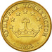Coin, Tajikistan, 25 Drams, 2006, St. Petersburg, MS(63), Brass, KM:5.2