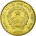 Coin, Vietnam, SOCIALIST REPUBLIC, 5000 Dông, 2003, Vantaa, MS(63), Brass