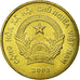 Coin, Vietnam, SOCIALIST REPUBLIC, 5000 Dông, 2003, Vantaa, MS(63), Brass
