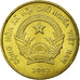 Coin, Vietnam, SOCIALIST REPUBLIC, 5000 Dông, 2003, Vantaa, MS(63), Brass