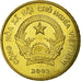 Coin, Vietnam, SOCIALIST REPUBLIC, 5000 Dông, 2003, Vantaa, MS(63), Brass