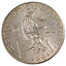 AUSTRIA, 2 Schilling, 1930, KM #2845, AU(55-58), Silver, 11.96