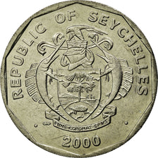 Coin, Seychelles, 5 Rupees, 2000, British Royal Mint, MS(63), Copper-nickel