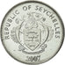Moneta, Seychelles, 25 Cents, 2007, Pobjoy Mint, SPL, Acciaio ricoperto in