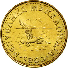 Coin, Macedonia, 50 Deni, 1993, MS(63), Brass, KM:1